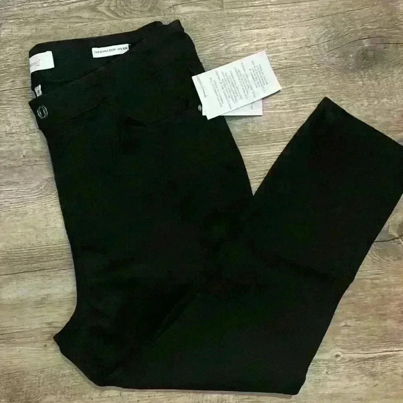Skinnygirl Denim - New! Skinnygirl Pull-On Skinny Crop black Jeans - size 14w NWT!